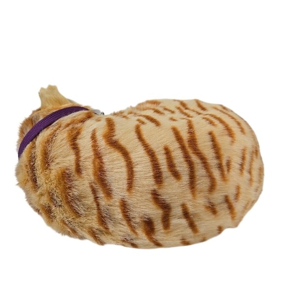 Perfect Petzzz Realistic Tabby Orange Cat Breathing Sleeping Pet Working - Picture 3 of 10